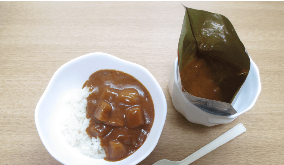 画像:レトルト食品